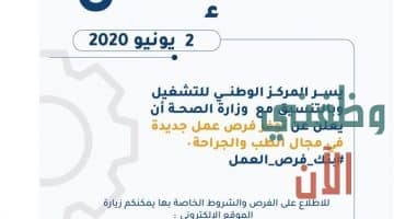 المركز الوطني للتشغيل إعلان وظائف عمان يونيو 2020