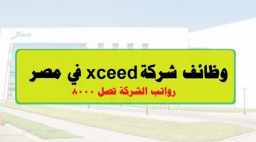 وظائف شركة xceed في مصر 2023 للذكور والإناث بمرتبات ومزايا عالية