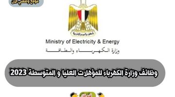 وظائف وزارة الكهرباء 2023 للمؤهلات العليا و المتوسطة ”الشركة المصرية لنقل الكهرباء” ( قدم الأن )