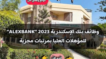 وظائف بنك الإسكندرية 2023 ”ALEXBANK” للمؤهلات العليا بمرتبات مجزية ( قدم الأن )