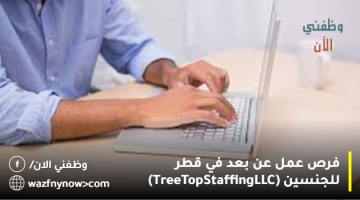 فرص عمل عن بعد في قطر للجنسين (Tree Top Staffing LLC)
