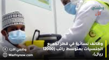 وظائف نسائية في قطر لجميع الجنسيات بمتوسط راتب (12000 ريال). 16