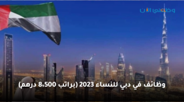 وظائف في دبي للنساء 2023 (براتب 8،500 درهم) 4