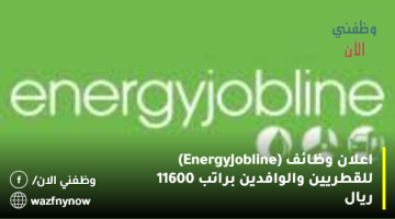 اعلان وظائف (Energy Jobline) للقطريين والوافدين براتب 11600 ريال 24