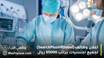 اعلان وظائف (SearchPlus HR Dubai) لجميع لجنسيات براتب 65000 ريال