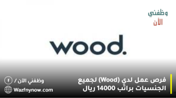 فرص عمل لدي (Wood) لجميع الجنسيات براتب 14000 ريال 9