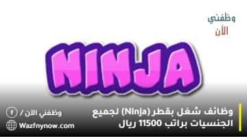 وظائف شغل بقطر (Ninja) لجميع الجنسيات براتب 11500 ريال 20