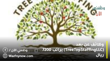 وظائف عن بعد (Tree Top Staffing LLC) براتب 7200 ريال 21