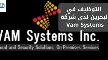 التوظيف في البحرين لدى شركة Vam Systems 15