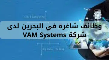 وظائف شاغرة في البحرين لدى شركة VAM Systems 11
