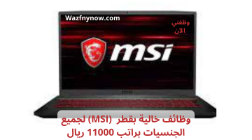 وظائف خالية بقطر (MSI) لجميع الجنسيات براتب 11000 ريال 2