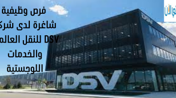 فرص وظيفية شاغرة لدى شركة DSV للنقل العالمي والخدمات اللوجستية 11