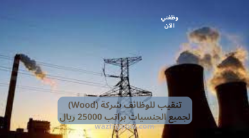 تنقيب للوظائف شركة (Wood) لجميع الجنسيات براتب 25000 ريال