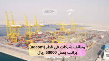 وظائف شركات في قطر (aecom)  براتب يصل 50000 ريال