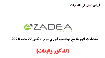 مقابلات فورية مع توظيف فوري يوم الاثنين 27 مايو 2024 10