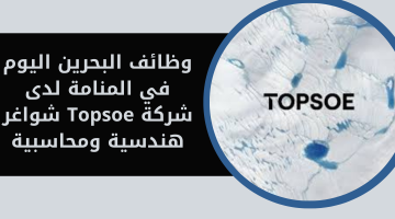 وظائف البحرين اليوم في المنامة لدى شركة Topsoe شواغر هندسية ومحاسبية 22