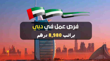 وظائف دبي اليوم للذكور (براتب 8,980 درهم) ويوجد عمل عن بعد 8