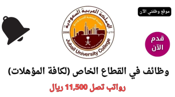 وظائف القطاع الخاص في السعودية (لكافة المؤهلات) رواتب تصل 11,500 ريال 24