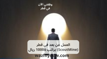 العمل عن بعد في قطر (ScoutMine) براتب 10000 ريال 2