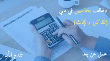 وظائف محاسبين برواتب تصل 15،000 درهم منها (عمل عن بعد) 11