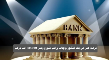 بنك في دبي يطرح وظيفة شاغرة لحاملي البكالوريوس براتب يصل إلى 40,000 درهم 15