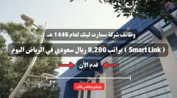 وظائف شركة سمارت لينك لعام 1446 هــ ( Smart Link ) براتب 8,200 ريال سعودي في الرياض اليوم .. سجل الأن 7
