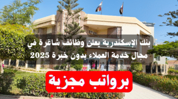 بنك الإسكندرية يعلن وظائف شاغرة في مجال خدمة العملاء بدون خبرة 2025 2