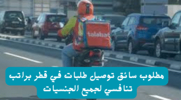 مطلوب سائق توصيل طلبات في قطر براتب تنافسي لجميع الجنسيات 22