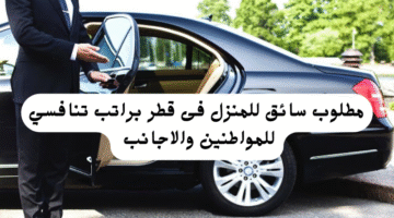 مطلوب سائق للمنزل فى قطر براتب تنافسي للمواطنين والاجانب 1