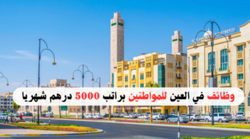 وظائف في العين للمواطنين براتب شهرى 5000 درهم 1