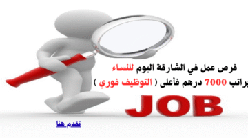 وظائف الشارقة اليوم للنساء براتب 7000 درهم فأعلى ( التوظيف فوري ) 8